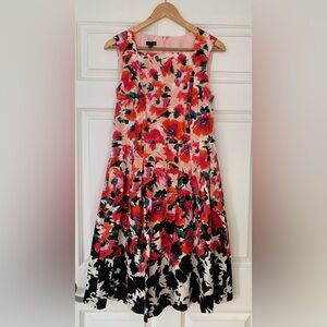 NWT Talbots floral dress. Size 8